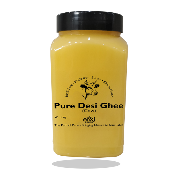 Pure Desi Ghee (Cow) - 100% Natural & Aromatic